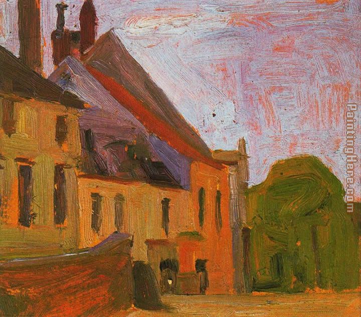 Egon Schiele Houses on the Town Square in Klosterneuberg